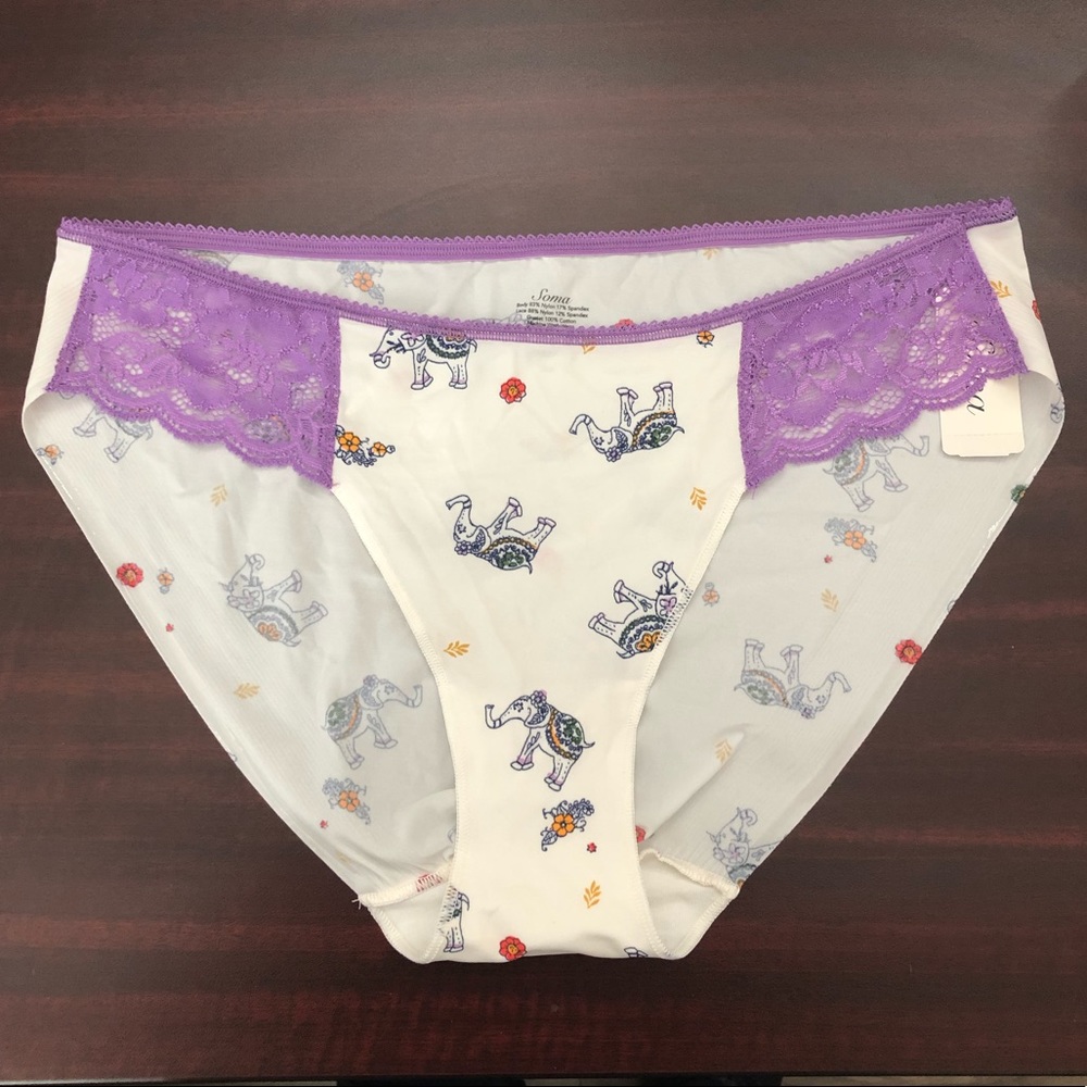 NWT Soma Intimates Vanishing Edge Bikini XL
